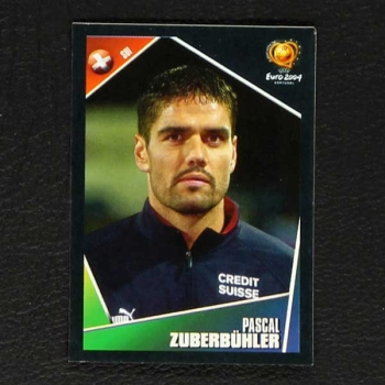 Euro 2004 No. 155 Panini sticker Zuberbühler