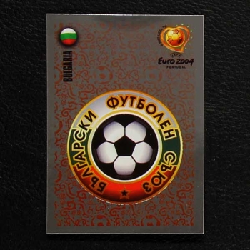 Euro 2004 No. 200 Panini sticker badge Bulgaria