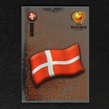 Euro 2004 No. 242 Panini sticker badge Denmark