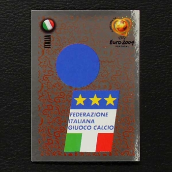 Euro 2004 No. 221 Panini sticker badge Italy