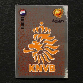 Euro 2004 No. 317 Panini sticker badge Netherlands