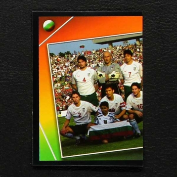 Euro 2004 Nr. 198 Panini Sticker Team Bulgarien links