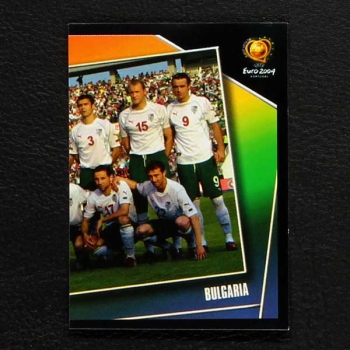 Euro 2004 Nr. 199 Panini Sticker Team Bulgarien rechts