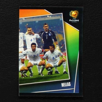 Euro 2004 No. 029 Panini sticker team Griechenland right