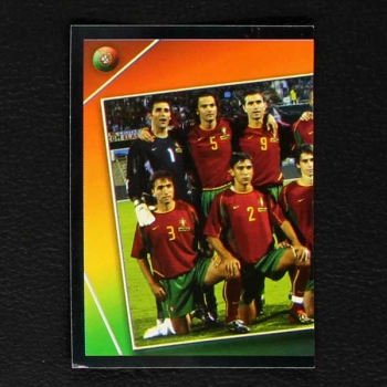 Euro 2004 No. 005 Panini Sticker team Portugal left