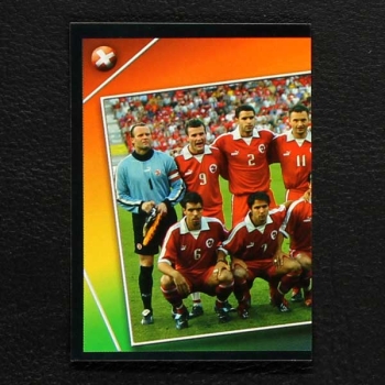 Euro 2004 No. 028 Panini sticker team Euro 2004 No. 135 Panini sticker team Switzerland leftleft