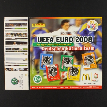 Euro 2008 Panini Sticker Album ungeklebt McDonalds