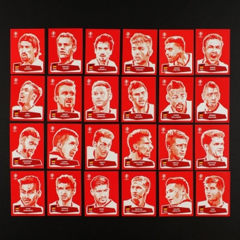 Euro 2016 Panini Sticker komplett - Coca Cola Version