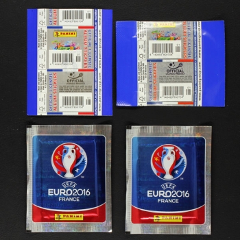 Euro 2016 Panini sticker bag German 2 Variants