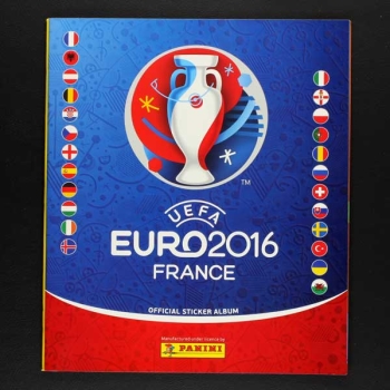 Euro 2016 Panini Sticker Leeralbum deutsche Variante