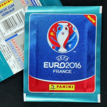 Euro 2016 Panini Sticker Tüte - Merkur Version