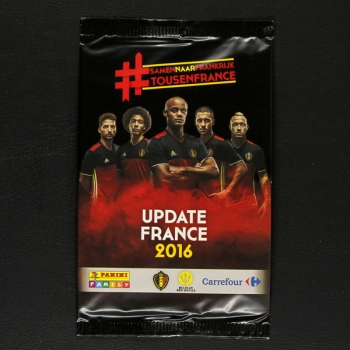 Euro 2016 Panini Sticker Tüte Red Devils update Variante