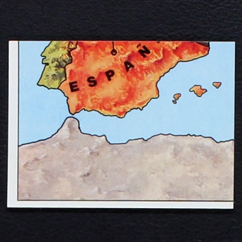 Euro 80 Nr. 7 Panini Sticker Karte