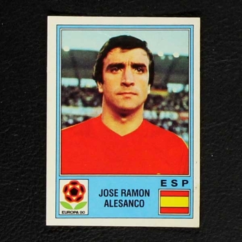 Jose Ramon Alesanco Panini Sticker Euro 80