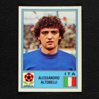 Alessandro Altobelli Panini Sticker Euro 80