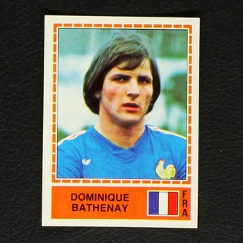 Dominique Bathenay Panini Sticker Euro 80