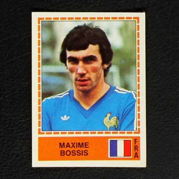 Maxime Bossis Panini Sticker Euro 80