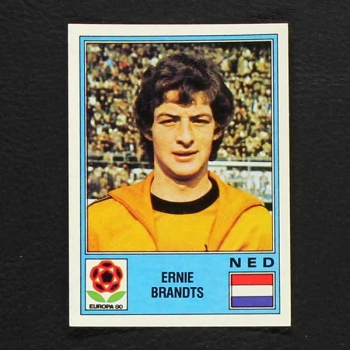 Ernie Brandts Panini Sticker Euro 80