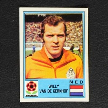 Willy Kerkhof Panini Sticker Euro 80