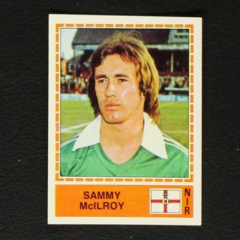 Sammy McIlroy Panini Sticker Euro 80