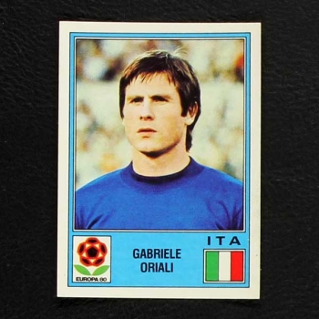 Gabriele Oriali Panini Sticker Euro 80