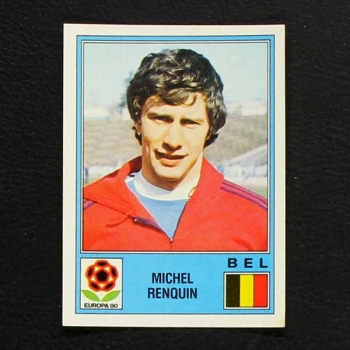 Michel Renquin Panini Sticker Euro 80