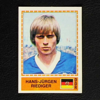 Hans-Jürgen Riediger Panini Sticker Euro 80