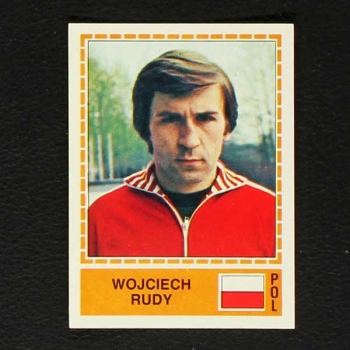 Wojciech Rudy Panini Sticker Euro 80