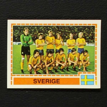 Sverige Panini Sticker Euro 80