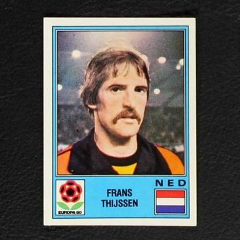 Frans Thijssen Panini Sticker Euro 80