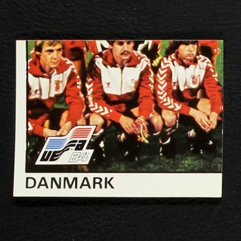 Euro 84 No. 059 Panini sticker Danmark part 3