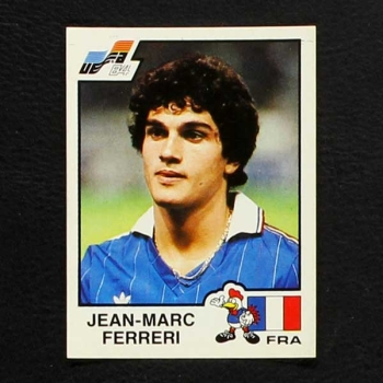 Euro 84 Nr. 049 Panini Sticker Jean-Marc Ferreri