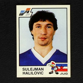 Euro 84 Nr. 129 Panini Sticker Sulejman Halilovic