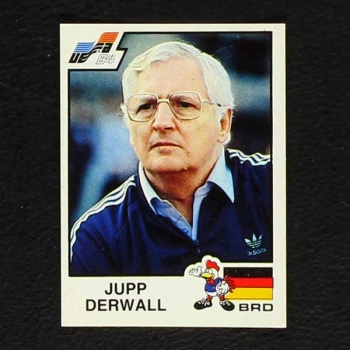 Euro 84 Nr. 137 Panini Sticker Jupp Derwall