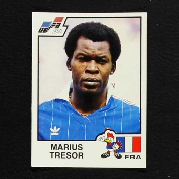 Euro 84 No. 040 Panini sticker Marius Tresor