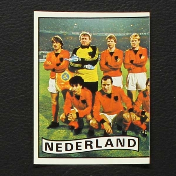 Euro 84 Nr. 242 Panini Sticker Nederland Teil 1