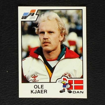 Euro 84 Nr. 063 Panini Sticker Ole Kjaer
