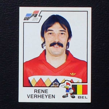 Euro 84 No. 096 Panini sticker Rene Verheyen