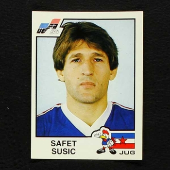 Euro 84 Nr. 126 Panini Sticker Safet Susic