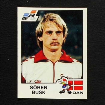 Euro 84 Nr. 067 Panini Sticker Sören Busk