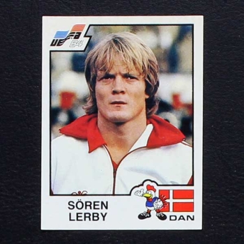 Euro 84 No. 072 Panini sticker Sören Lerby