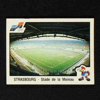 Euro 84 No. 030 Panini sticker Stadion de la Meinau