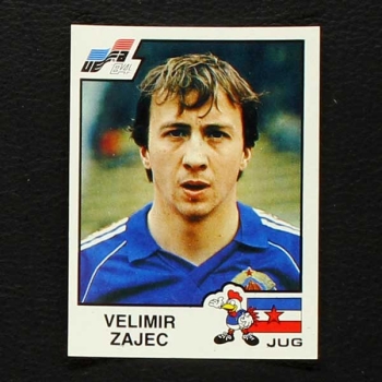 Euro 84 Nr. 117 Panini Sticker Velmir Zajic