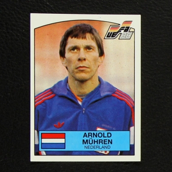 Euro 88 No. 226 Panini sticker Arnold Mühren