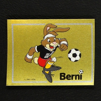 Euro 88 Nr. 001 Panini Sticker Berni