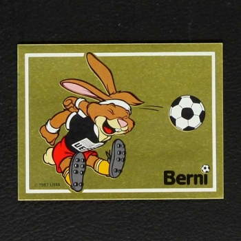 Euro 88 Nr. 037 Panini Sticker Berni
