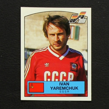 Euro 88 No. 251 Panini sticker Ivan Yaremchuk