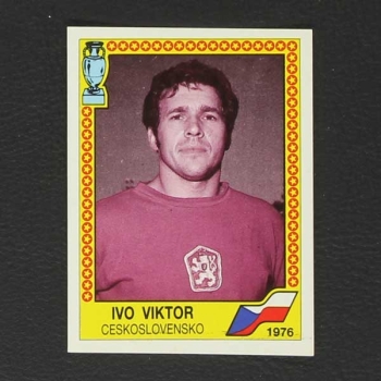 Euro 88 No. 014 Panini sticker Ivo Viktor 1976
