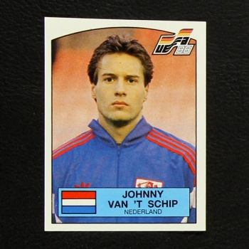 Euro 88 Nr. 232 Panini Sticker Johnny van´t Schip