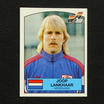 Euro 88 Nr. 221 Panini Sticker Joop Lankhaar